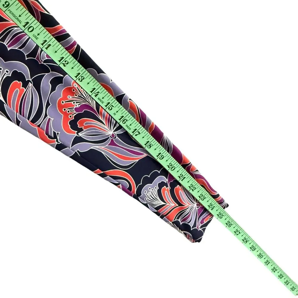 Lands End Women Hoodie Jacket Colorful Abstract Full Zip sz/ S - Picture 12 of 14